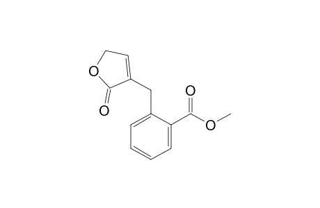 2-[(5-keto-2H-furan-4-yl)methyl]benzoic acid methyl ester