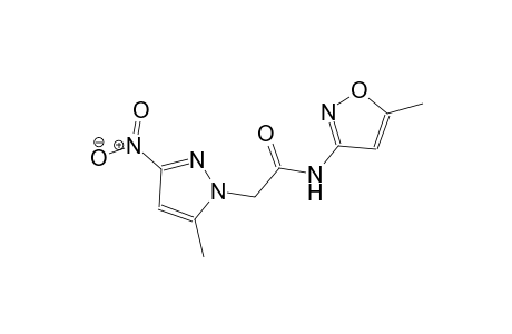 N-(5-methyl-3-isoxazolyl)-2-(5-methyl-3-nitro-1H-pyrazol-1-yl)acetamide