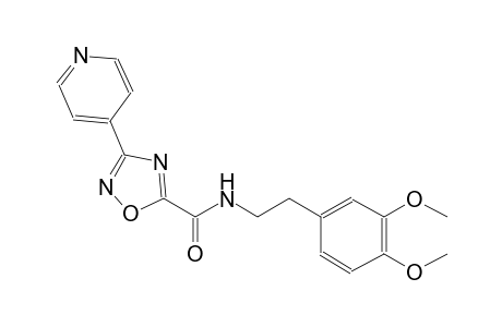 1,2,4-oxadiazole-5-carboxamide, N-[2-(3,4-dimethoxyphenyl)ethyl]-3-(4-pyridinyl)-