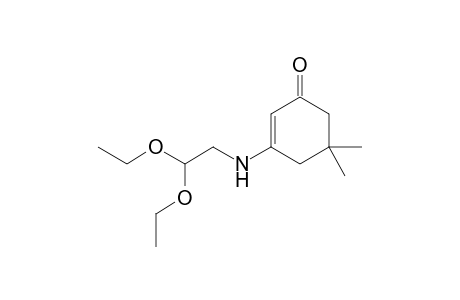 3-[(2,2-diethoxyethyl)amino]-5,5-dimethylcyclohex-2-en-1-one