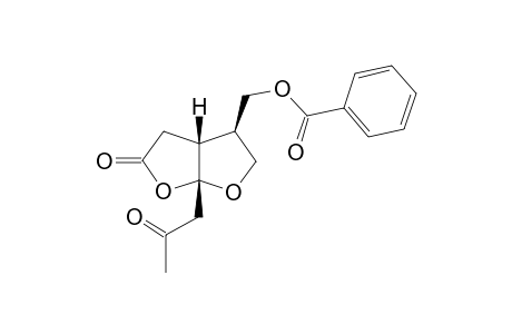 [(3R,3aR,6aR)-5-oxidanylidene-6a-(2-oxidanylidenepropyl)-2,3,3a,4-tetrahydrofuro[2,3-b]furan-3-yl]methyl benzoate