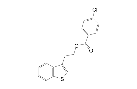 benzo[b]thiophene-3-ethanol, p-chlorobenzoate