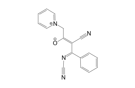 4-CYANIMINO-3-CYANO-4-PHENYL-1-PYRIDINIO-BUT-2-EN-2-ENOLATE