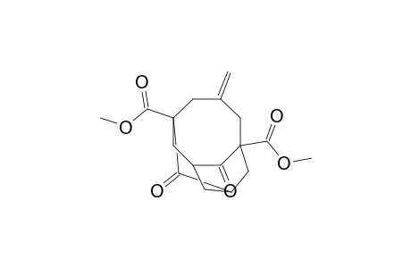 3,7-Bis(methoxycarbonyl)-5-methylenetricyclo[5.3.1.1(3,9)]dodecane-2,8-dione