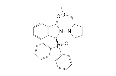 (3S)-3-(Diphenylphosphinoyl)-2-((S)-2-methoxymethylpyrrolidin-1-yl)-2,3-dihydro-1H-isoindol-1-one