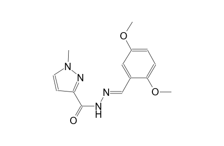 N'-[(E)-(2,5-dimethoxyphenyl)methylidene]-1-methyl-1H-pyrazole-3-carbohydrazide