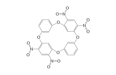 2,8,14,20-Tetraoxapentacyclo[19.3.1.1(3,7).1(9,13).1(15,19)]octacosa-1(25),3,5,7(28),9,11,13(27),15,17,19(26),21,23-dodecaene, 4,6,16,18-tetranitro-