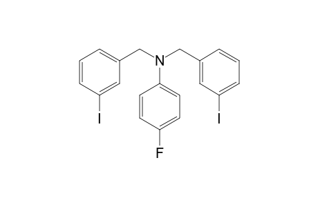 4-fluoro-N,N-bis(3-iodobenzyl)aniline