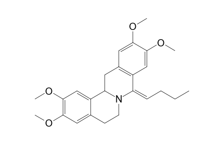 8-Butylidene-2,3,10,11-tetramethoxyberbine