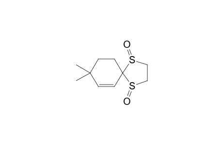 8,8-Dimethyl-1,4-dithiaspiro[4.5]dec-6-ene 1,4-dioxide