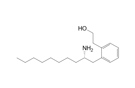 (S)-1-[2-(2-Hydroxyethyl)phenyl]decan-2-amine