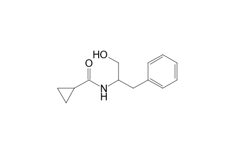 Cyclopropanecarboxylic acid (1-benzyl-2-hydroxyethyl)amide