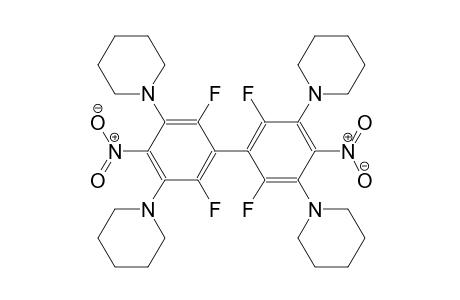 piperidine, 1-[2,2',6,6'-tetrafluoro-4,4'-dinitro-3',5,5'-tri(1-piperidinyl)[1,1'-biphenyl]-3-yl]-