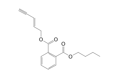 Phthalic acid, butyl pent-2-en-4-yn-1-yl ester