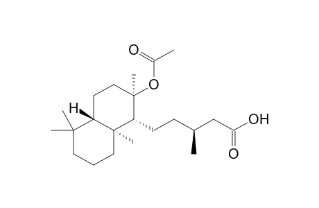 (3S)-5-[(1R,2R,4aS,8aS)-2-acetoxy-2,5,5,8a-tetramethyl-decalin-1-yl]-3-methyl-pentanoic acid