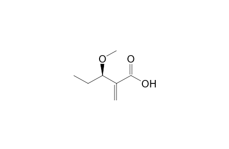 3-Methoxy-2-methylene-pentanoic Acid