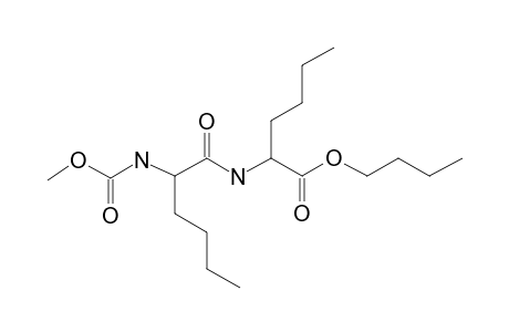 L-Norleucyl-L-norleucine, N-methoxycarbonyl-, butyl ester