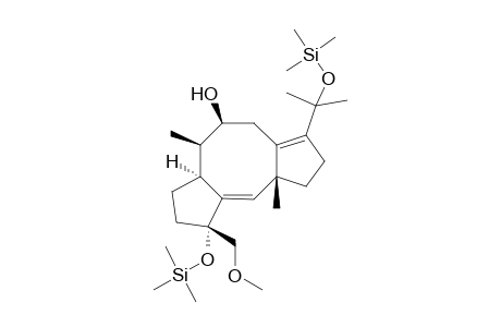 16-Methoxy-3.alpha.,15-bis(trimethylsilyloxy)fusicocca-1,10(14)dien-8.beta.-ol