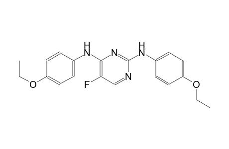 2,4-pyrimidinediamine, N~2~,N~4~-bis(4-ethoxyphenyl)-5-fluoro-