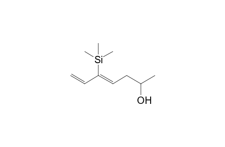 (4Z)-5-trimethylsilyl-2-hepta-4,6-dienol