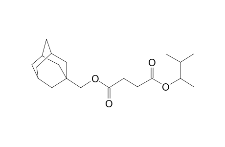 Succinic acid, (adamant-1-yl)methyl 3-methylbut-2-yl ester