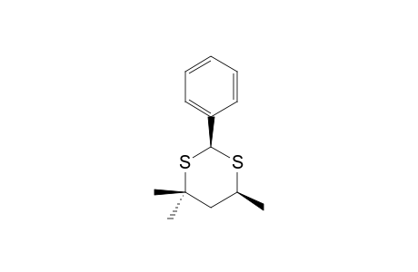 2-Phenyl-4,4,cis-6-trimethyl-1,3-dithiane