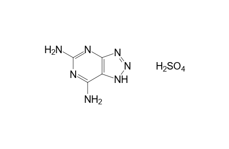 5,7-diamino-1H-triazolo[4,5-d]pyrimidine, sulfate(1:1)