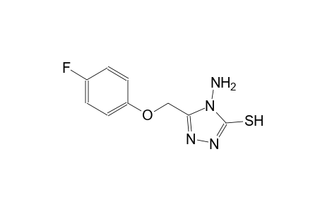 4-amino-5-[(4-fluorophenoxy)methyl]-4H-1,2,4-triazole-3-thiol