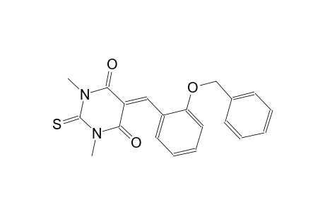 5-[2-(benzyloxy)benzylidene]-1,3-dimethyl-2-thioxodihydro-4,6(1H,5H)-pyrimidinedione