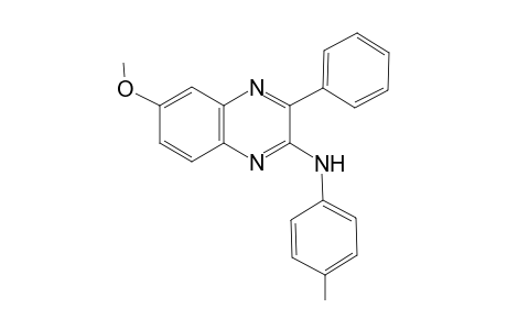 6-methoxy-N-(4-methylphenyl)-3-phenyl-2-quinoxalinamine