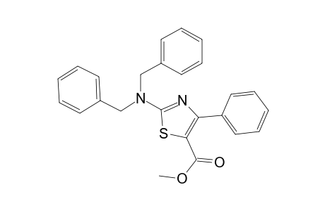 Methyl 2-[Bis(phenylmethyl)amino]-4-phenylthiazole-5-carboxylate