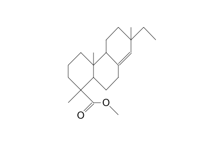 1-Phenanthrenecarboxylic acid, 7-ethyl-1,2,3,4,4a,4b,5,6,7,9,10,10a-dodecahydro-1,4a,7-trimethyl-, methyl ester, [1R-(1.alpha.,4a.beta.,4b.alpha.,7.beta.,7a.alpha.)]-