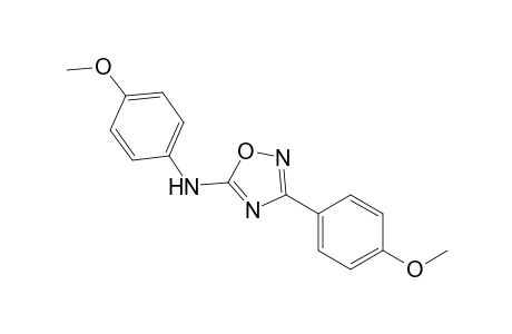 (4-methoxyphenyl)-[3-(4-methoxyphenyl)-1,2,4-oxadiazol-5-yl]amine