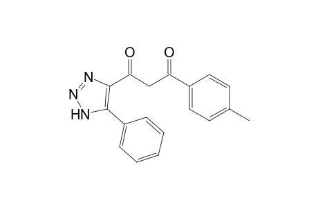 5-Phenyl-4-(3-p-tolyl-1,3-dioxopropyl)-1H-1,2,3-triazole