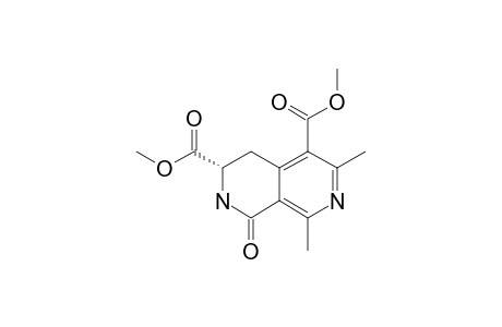 (3S)-6,8-DIMETHYL-1-OXO-1,2,3,4-TETRAHYDRO-[2.7]-NAPHTHYRIDINE-3,5-DICARBOXYLIC-ACID-DIMETHYLESTER