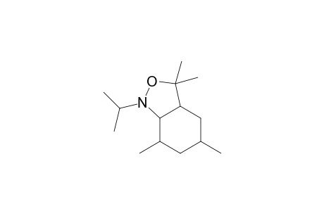 1-Isopropyl-3,3,5,7-tetramethyloctahydrobenzo[c]isoxazole