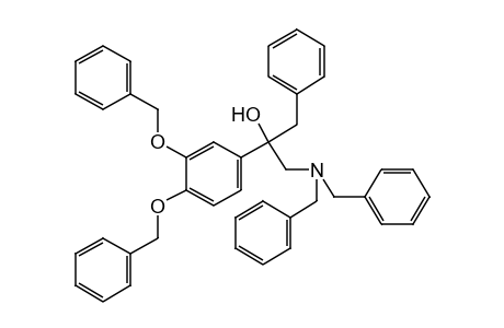 alpha-{[3,4-BIS(BENZYLOXY)]PHENYL}-alpha-[(DIBENZYLAMINO)METHYL]PHENETHYL ALCOHOL