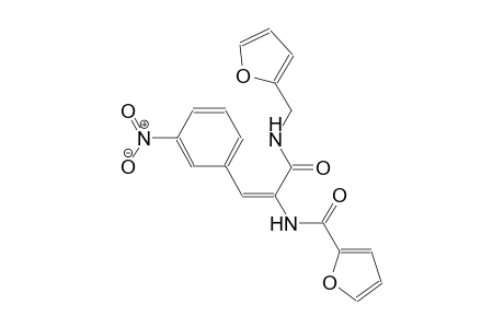 N-[(E)-1-{[(2-furylmethyl)amino]carbonyl}-2-(3-nitrophenyl)ethenyl]-2-furamide