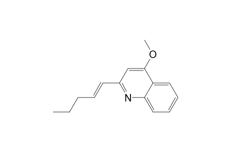 Quinoline, 4-methoxy-2-(1-pentenyl)-
