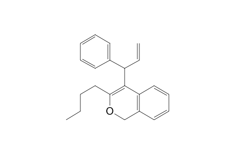3-Butyl-4-(1-phenylprop-2-en-1-yl)-1H-isochromen