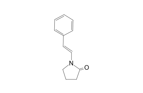 1-[(E)-2-Phenylethenyl]-2-pyrrolidinone
