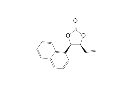 4,5-cis-4-(1-Naphthyl)-5-ethenyl-1,3-dioxolan-2-one
