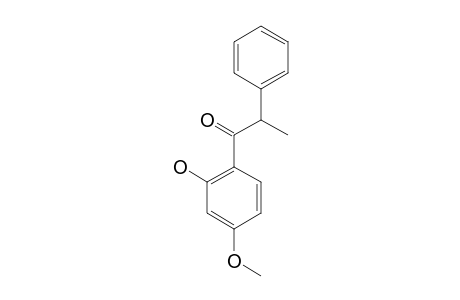 1-(2-Hydroxy-4-methoxyphenyl)-2-phenylpropan-1-one