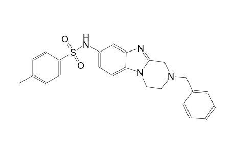 N-(2-benzyl-1,2,3,4-tetrahydropyrazino[1,2-a]benzimidazol-8-yl)-4-methylbenzenesulfonamide