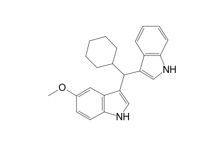 3-(cyclohexyl(1H-indol-3-yl)methyl)-5-methoxy-1H-indole