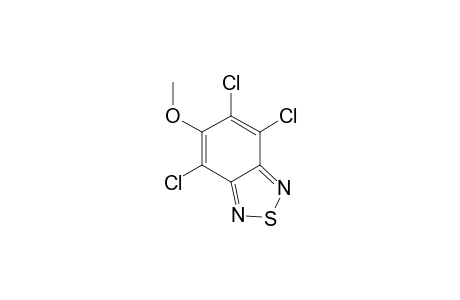 2,1,3-Benzothiadiazole, 4,5,7-trichloro-6-methoxy-