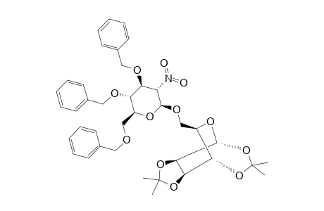 O-(3,4,6-TRI-O-BENZYL-2-DEOXY-2-NITRO-BETA-D-GLUCOPYRANOSYL)-(1->6)-1,2:3,4-DI-O-ISOPROPYLIDENE-ALPHA-D-GALACTOPYRANOSIDE