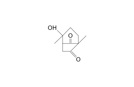 exo-2-Hydroxy-2,5-dimethyl-bicyclo(3.2.1)octane-6,8-dione