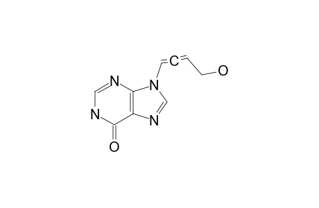 (+/-)-N(9)-(4-HYDROXY-1,2-BUTADIEN-1-YL)-HYPOXANTHINE;HYPOXALLENE