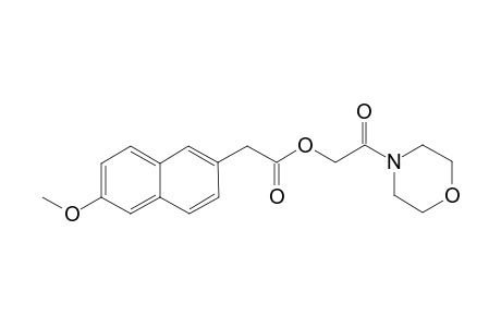 2-Morpholino-2-oxoethyl 2-(6-methoxynaphthalen-2-yl)acetate